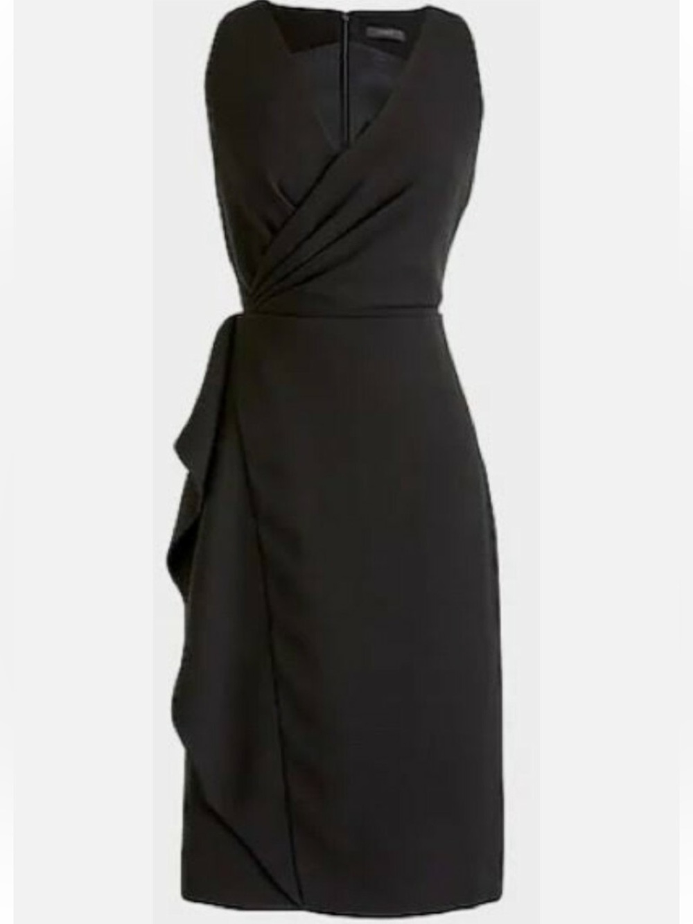 J Crew 365 sleeveless faux wrap dress. Size 6.